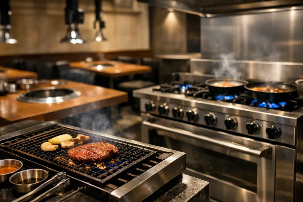 焼肉店 ガスレンジ 選び方と失敗しない基準