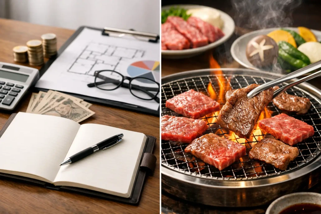 焼肉店 開業資金 内訳一覧と予算の考え方