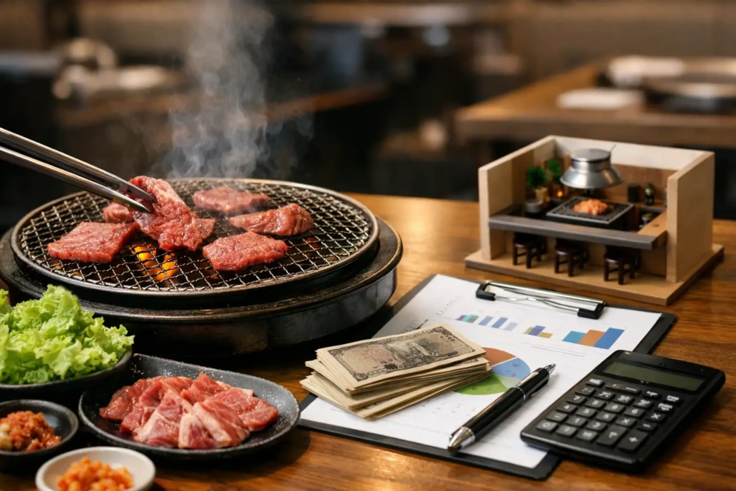 焼肉店 開業費用はどこまで含むべきか