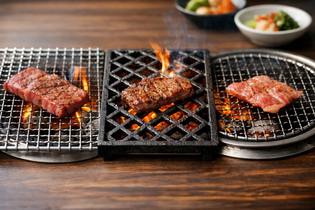 焼肉店向け 業務用焼肉網 素材別 比較で選ぶ耐久性・原価・焼き上がり