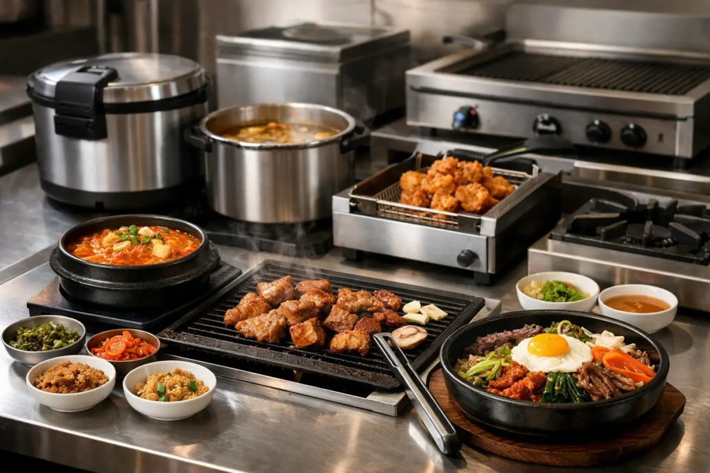 韓国料理店 メニュー別 必要機材の選び方
